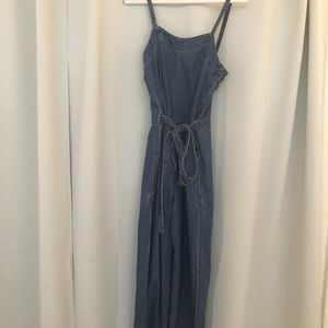 AG denim jumpsuit
